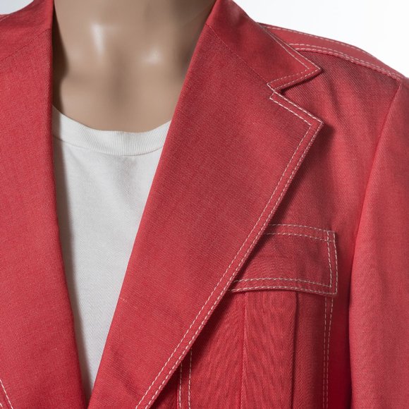 Vintage Stanley Blacker Salmon Blazer - Picture 3 of 6